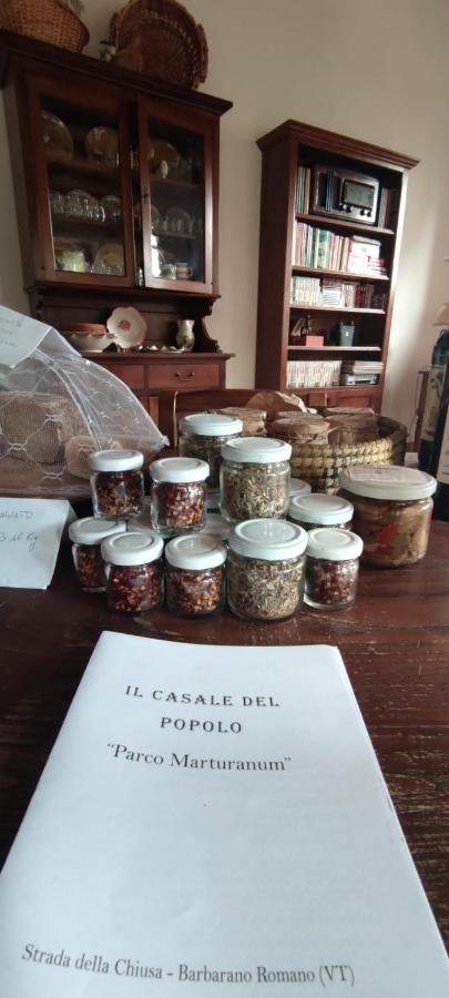 Il Casale Del Popolo Vila Barbarano Romano Exterior foto